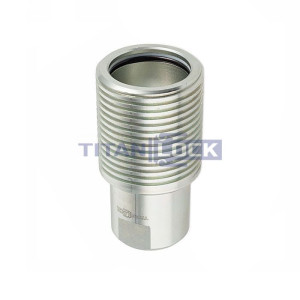 1 1/4in, БРС серия G (WS) резьбовая, ниппель, оцинк. cталь, резьба NPT TL10GMN TITAN LOCK