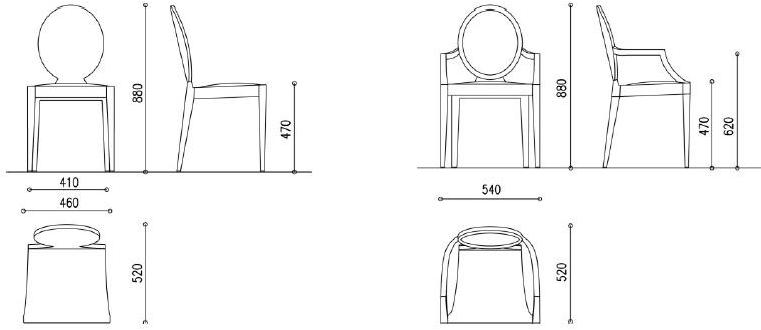 COLLI CASA Деревянный стул с подлокотниками Positano sun-id-1411219 - Вид №6