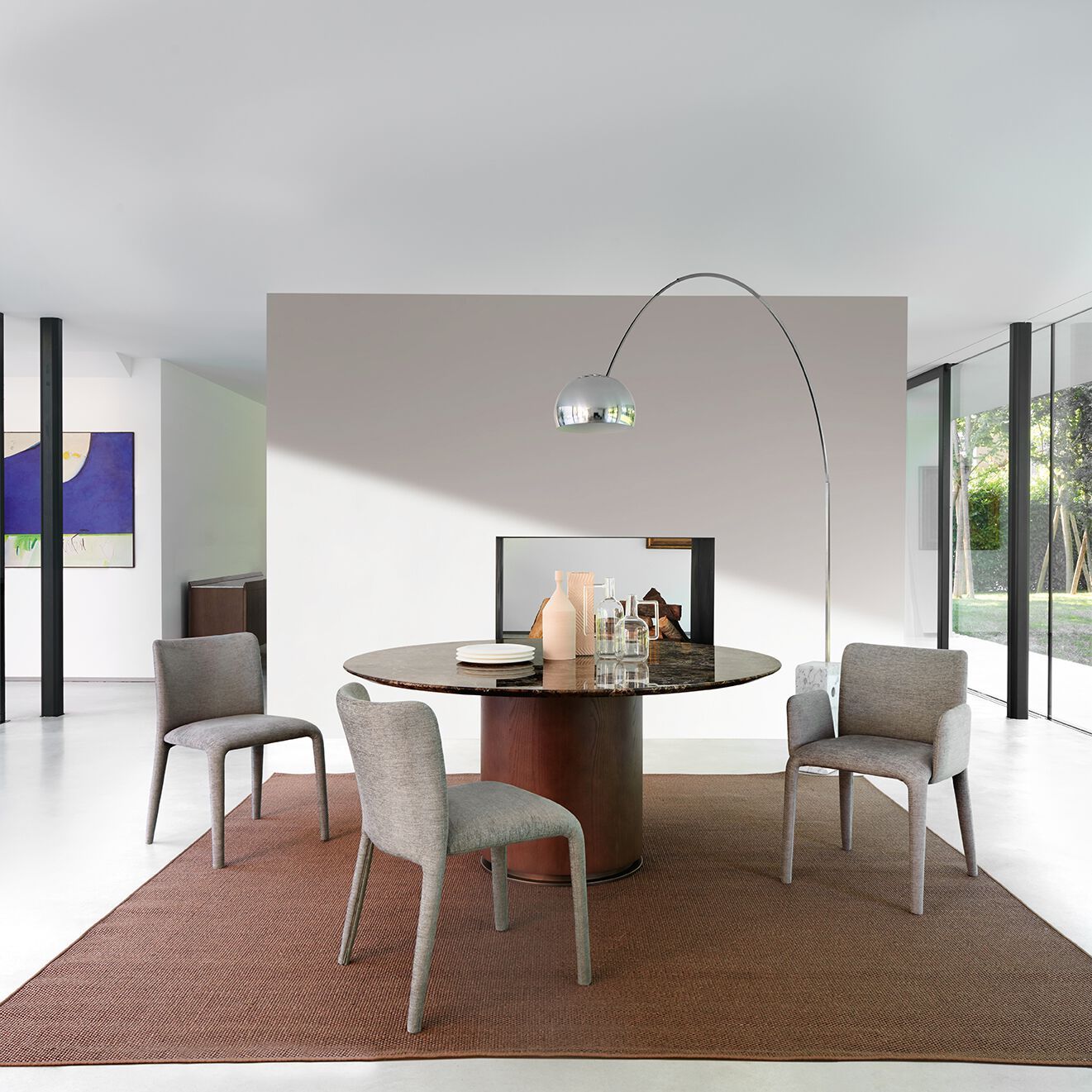 Мягкий стул из ткани Potocco ARCH-00127511 - Вид №2