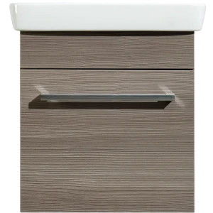 Тумба под раковину подвесная Aquaton Поль 45 см цвет лиственница