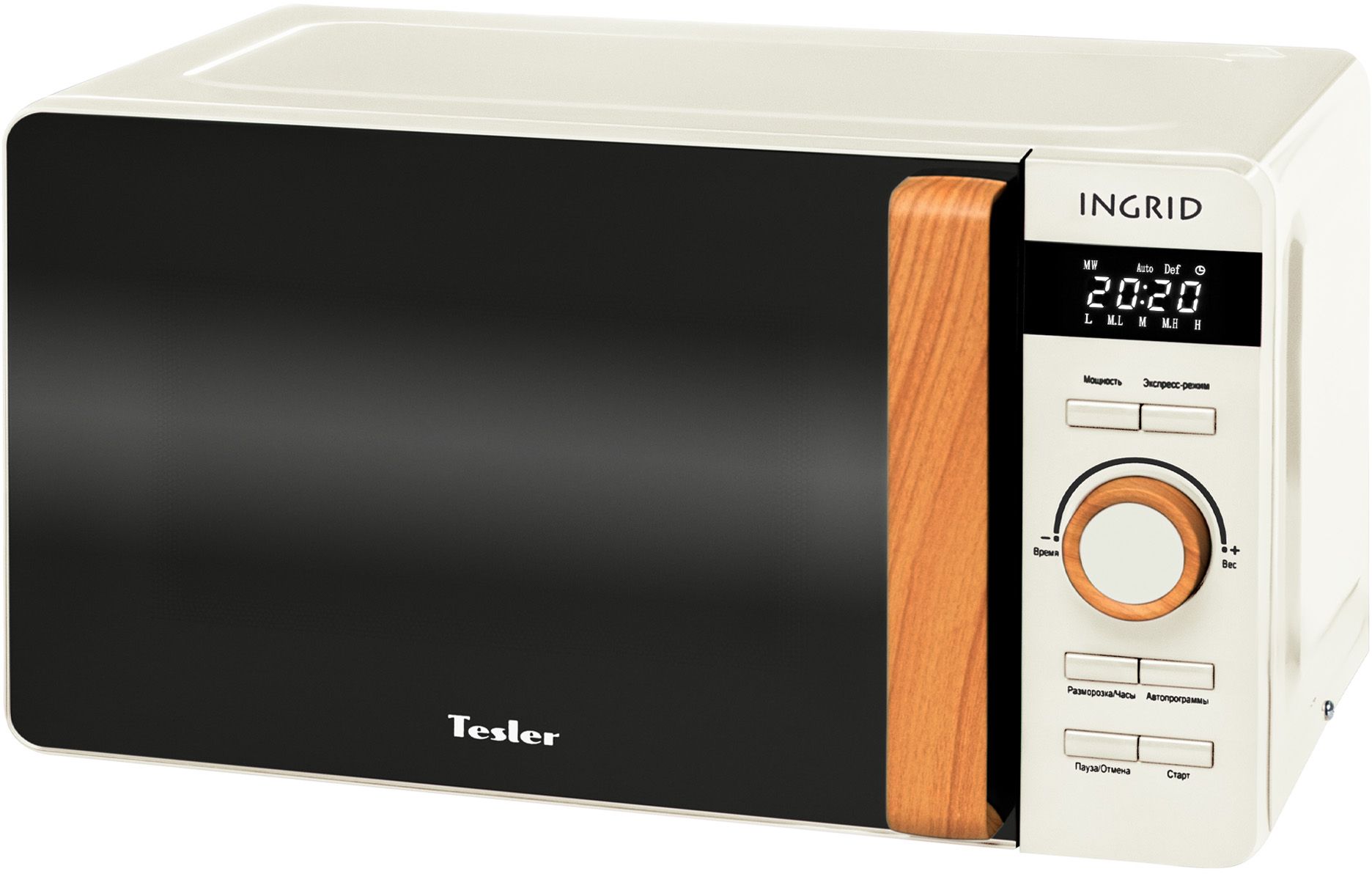 9054304 Микроволновая печь Tesler INGRID ME-2044 бежевый STDN-0131875 - Вид №1