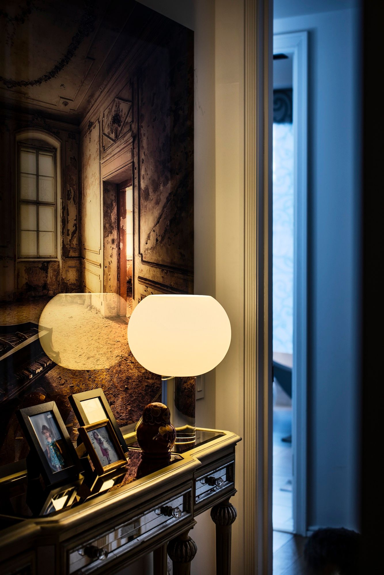 Настольная лампа из дутого стекла Foscarini Buds ARCH-00153279 - Вид №7