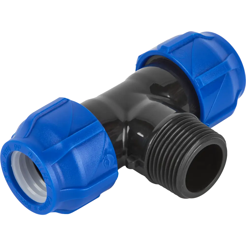 Тройник комбинированный ПНД Valfex 25x1"x25 мм НР STLM-2185291 - Вид №1