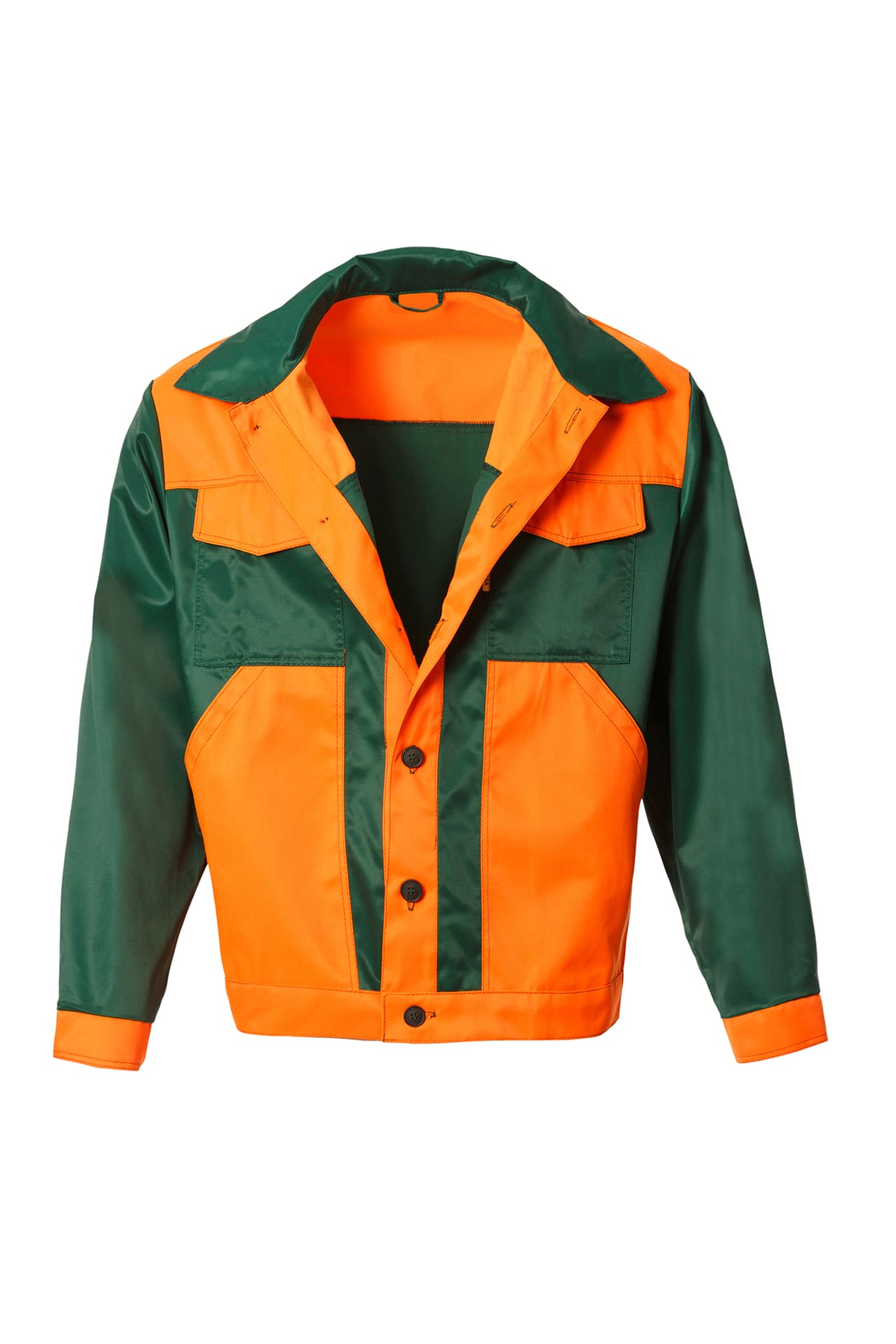 61669 Костюм "Мастер" оранжево-зеленый  Летняя спецодежда  размер 60-62/170-176  - Вид №3