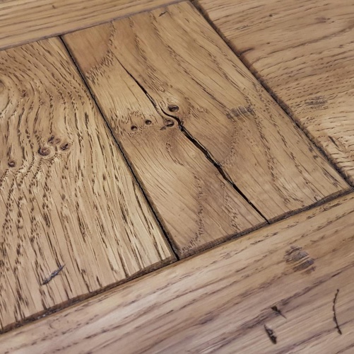 Модульный паркет Da Vinci Состаренный Дуб Натур (Рельефная) 600х600 мм 2600600530 - Вид №2