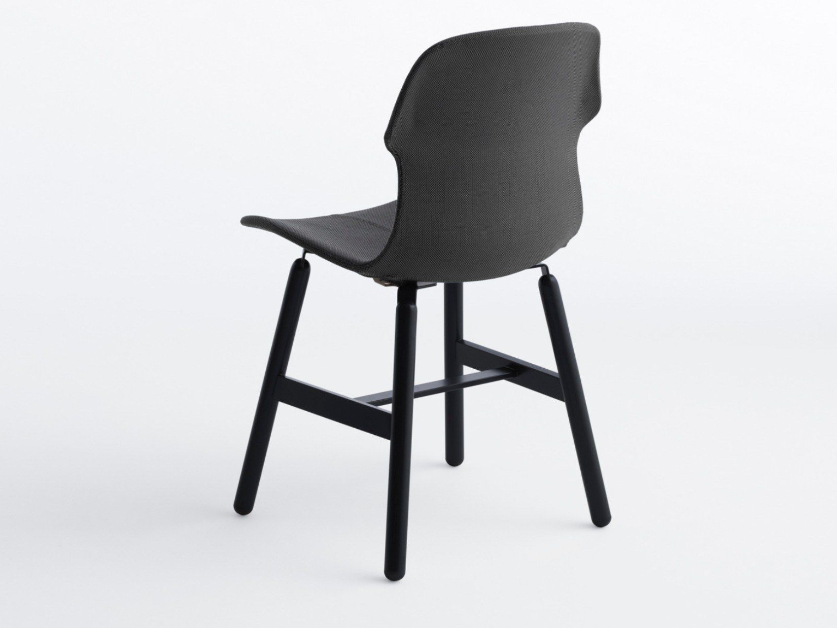 Мягкий стул полностью из ткани или кожи с металлическими ножками Casamania & Horm стерео ARCH-00071587 - Вид №1