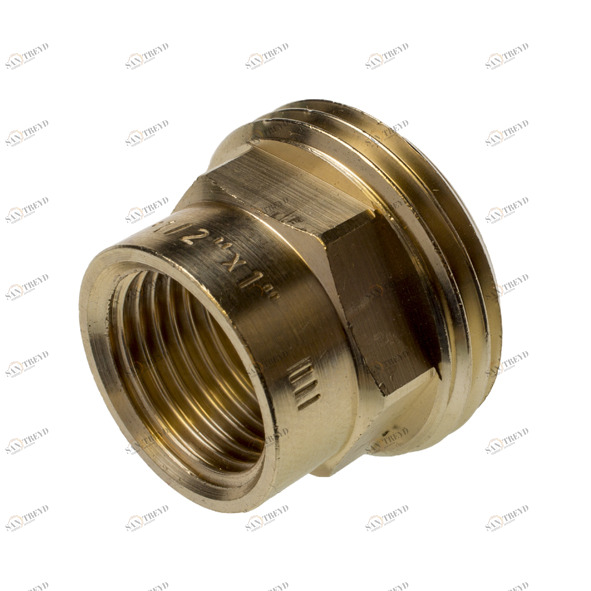 13370121 SANHA 3370 разъемн.соед.с плоск.упл. с накидной гайкой 1/2x1 мм 