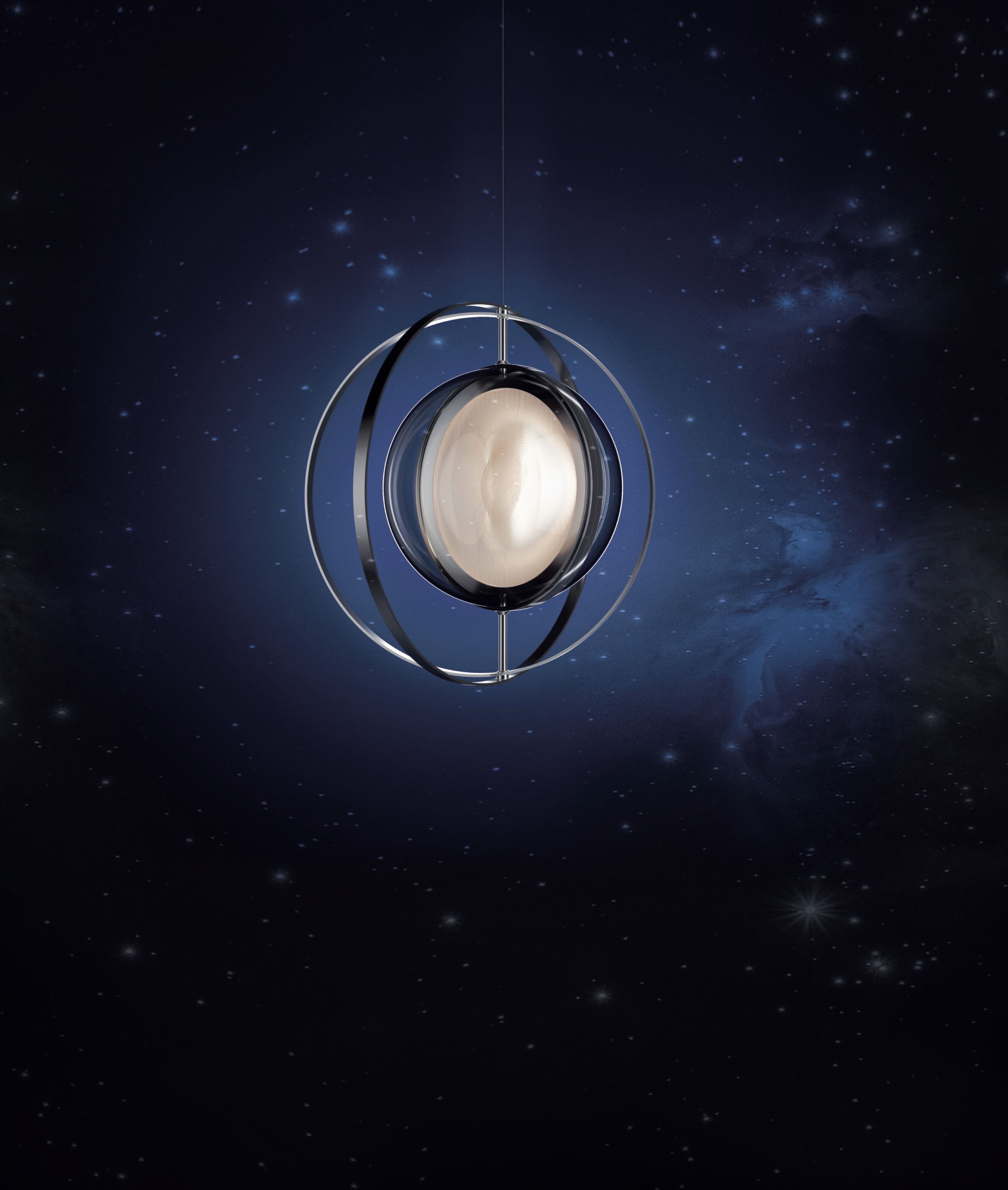 Металлический светодиодный подвесной светильник Artemide LUNE D'ACQUA ARCH-00145709 - Вид №6