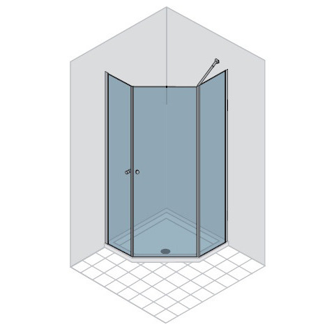 GRX Vertica collection Душевая кабина DUKA 44932 - Вид №1