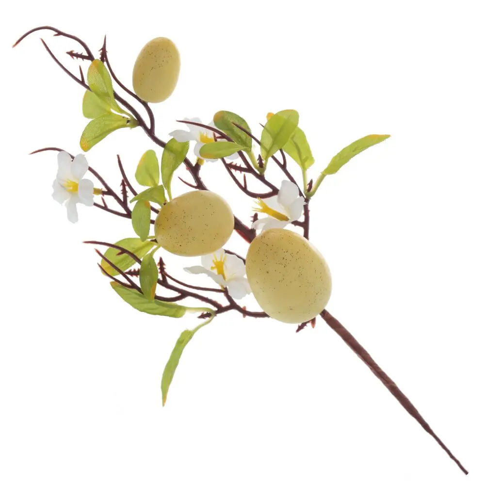 Ветка искусственная Пасхальная 795433 10x5x31 см ПВХ/текстиль AM.PM STLM-2073346