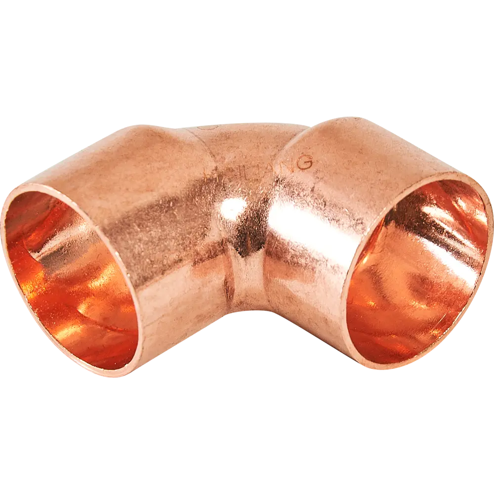 Угол двухраструбный Hailiang ø22/90° мм медь STLM-2176892