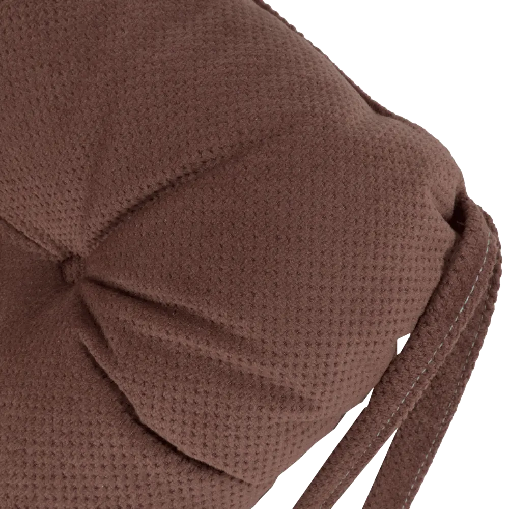 Подушка для стула Linen Way Грид 40x6x36 см полиэстер коричневый STLM-2114524 - Вид №2