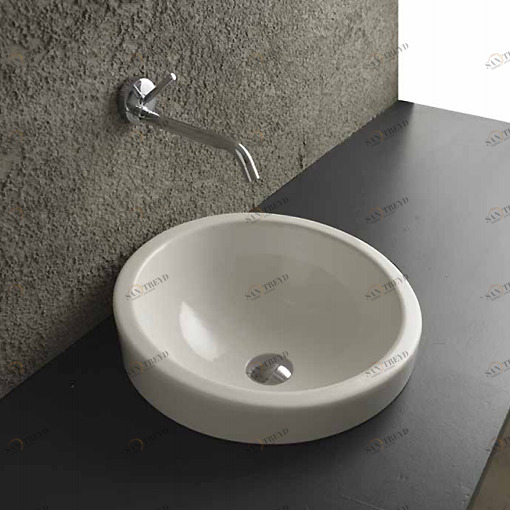 SF04400001 Накладная раковина под столешницу  овальная Disegno Ceramica 