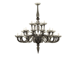 Люстра ручной работы из муранского стекла