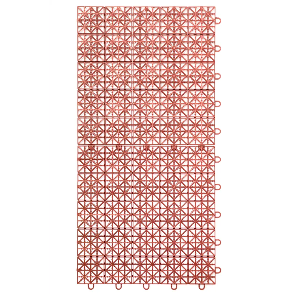 Плитка садовая 33x33 см полипропилен терракот 9 шт Santreyd STLM-2127386 - Вид №2