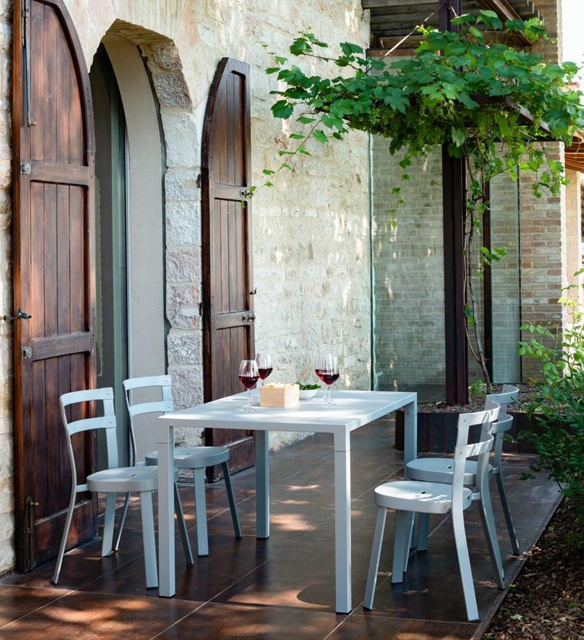 emu Прямоугольный стальной стол штабелируемый Nova 854 - Вид №5