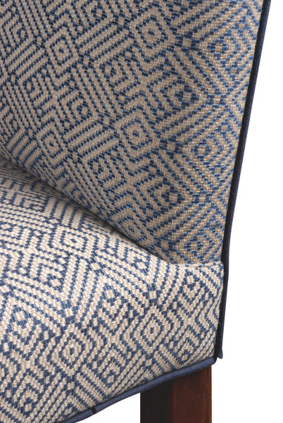 U902 Мягкий стул с повернутой ножкой ijlbrown  - Вид №3