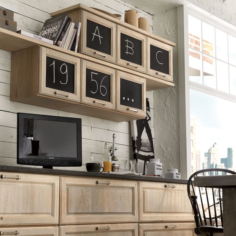 Секционная кухня из нержавеющей стали и дерева Marchi Cucine Vintage Style ARCH-00108156 - Вид №7