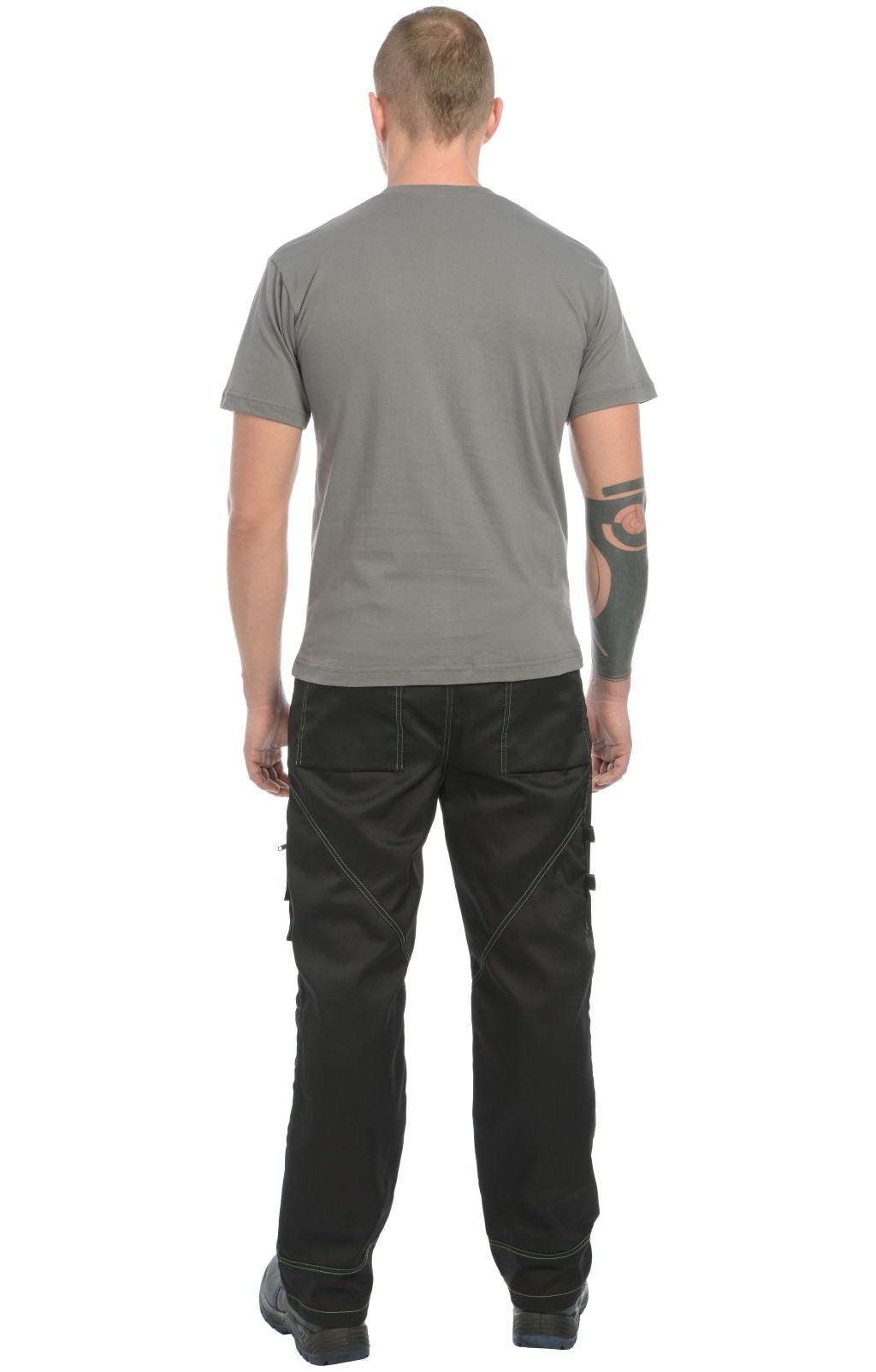 4958091 Футболка темно-серая  Одежда для официантов  размер 4XL (60-62) Спецодежда  - Вид №9