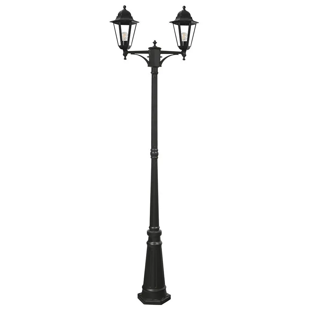 Столб уличный под лампу 6214/PL6214 цвет черный Santreyd STLM-2050829