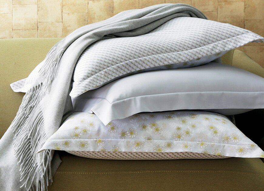 HIMALAYA_PE Плед 130/180 серый кашемир 200 г/м2 Blanc des Vosges Santreyd 