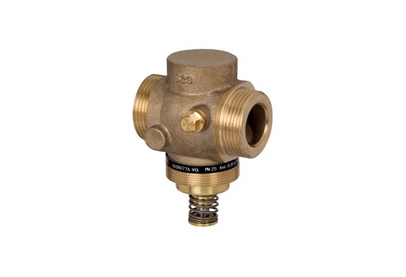 Danfoss Клапаны регулирующие проходные нормально закрытые VGU и VGUF Регулирующий клапан VGU DN 50 Kv 20 065B0796 