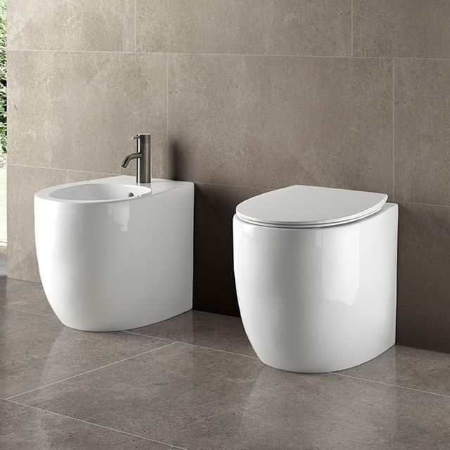 S557T0R0V7.131 Приставной унитаз напольный Бежевый A. e T. Italia Dot Италия AeT ITALIA DOT 2.0 - Вид №1