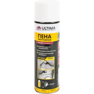 Пена монтажная ручная Ultima летняя 530 мл