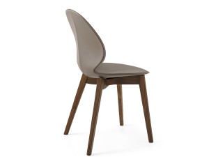 Кожаный мягкий стул