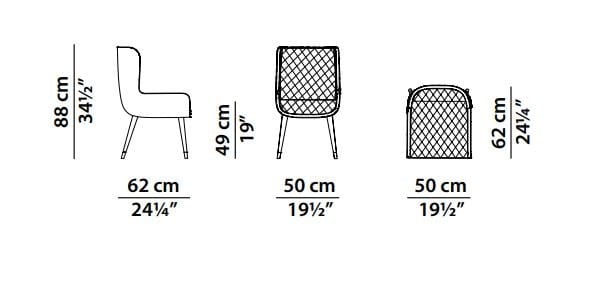 Мягкий стул Baxter Dolly ARCH-00074626 - Вид №5
