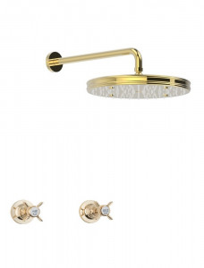 B3-123/BB/E
+ 034034 Bellosta Rubinetterie ДУШЕВАЯ ГОЛОВКА Ø305 C / НАСТЕННЫЙ РЫЧАГ + ОТКЛЮЧАТЕЛЬ