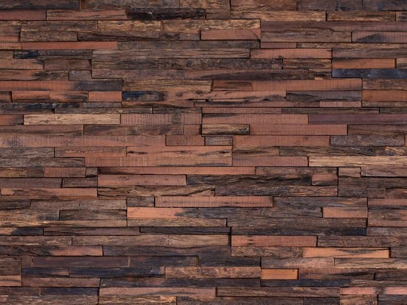 Wonderwall Studios Трехмерная обшивка интерьеров деревом Railroad sleepers sun-id-1461874