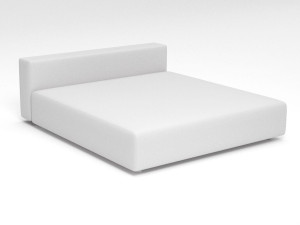 Тканевый модульный садовый диван