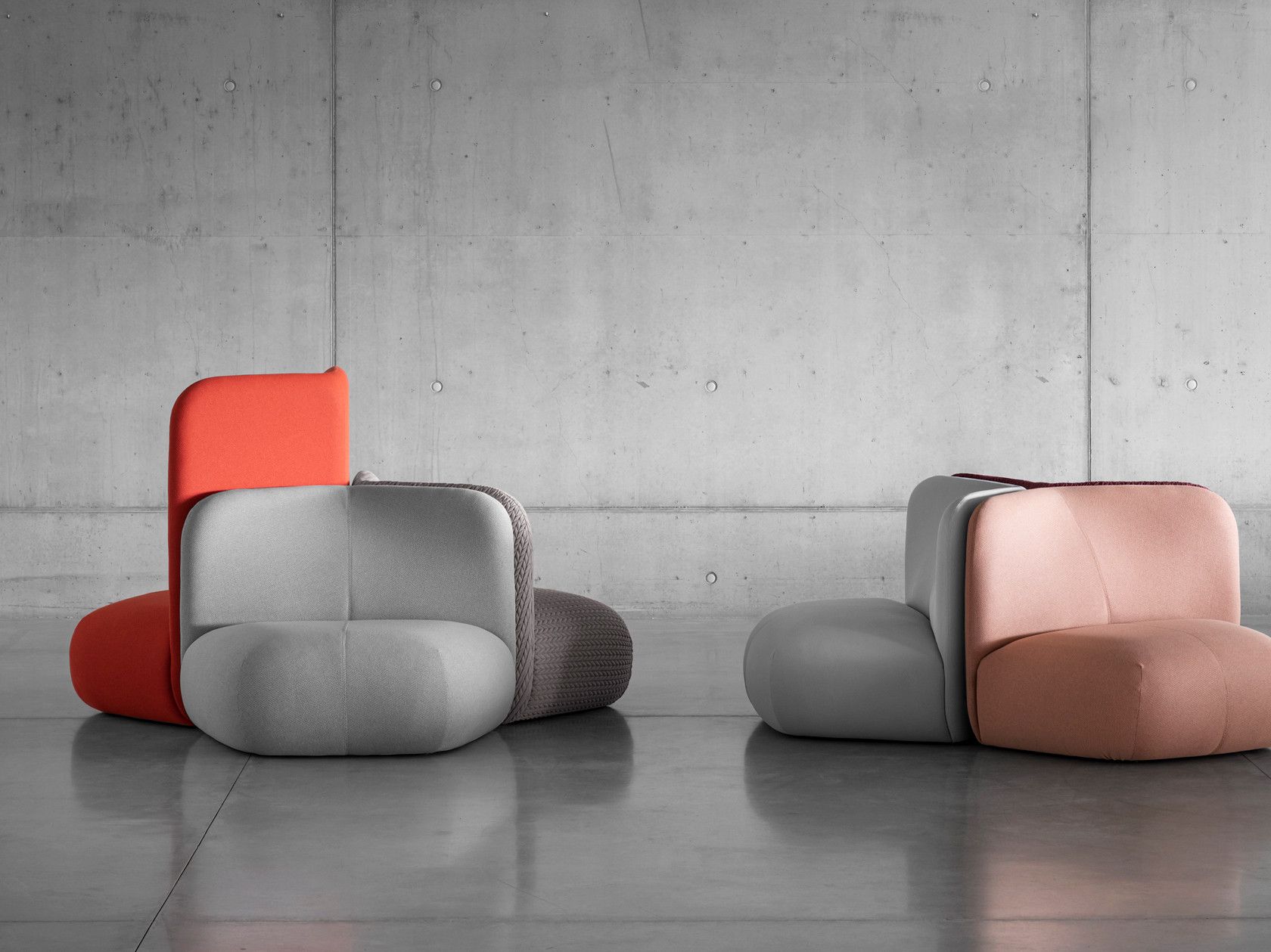 Тканевое кресло Miniforms Botera ARCH-00033752 - Вид №1