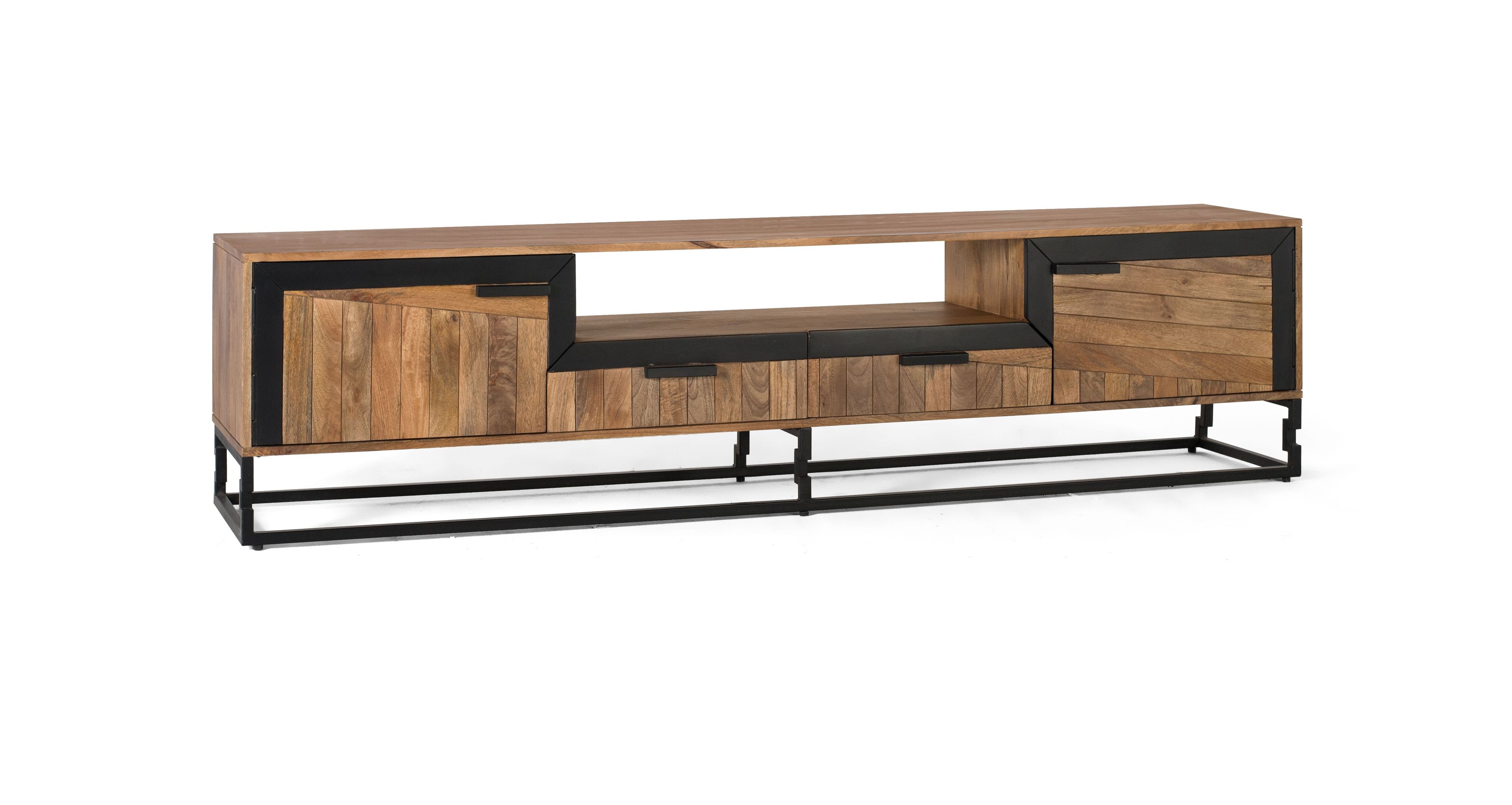 Низкий ТВ-шкаф в манго Giner y Colomer 1547 ARCH-00027765 - Вид №1