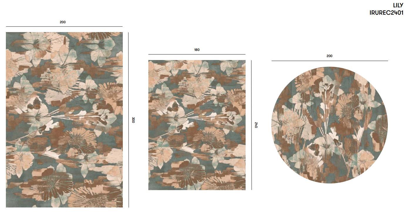 Цветочный ковер Inkiostro Bianco Travelogue ARCH-00069864 - Вид №7