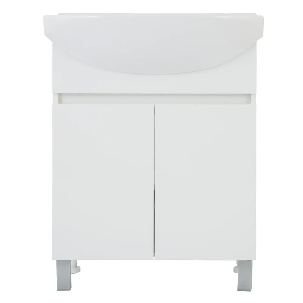 Тумба Santreyd Элегия для ванной с полкой, белая 83591324 Соло STLM-0042292