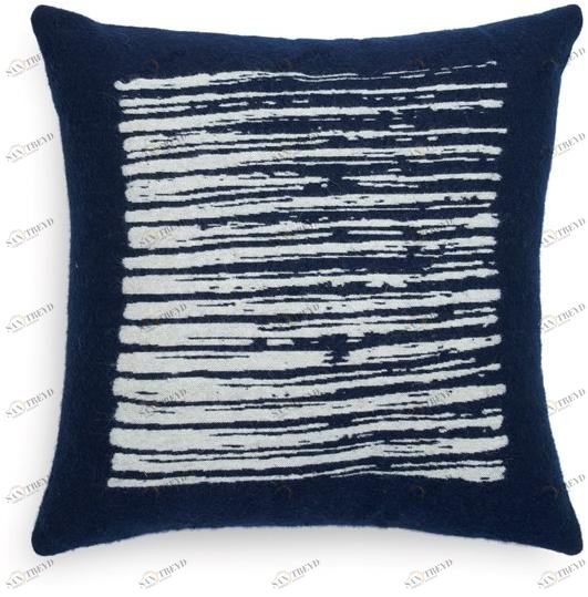 Ethnicraft Квадратная тканевая подушка для дивана Mystic ink 21059