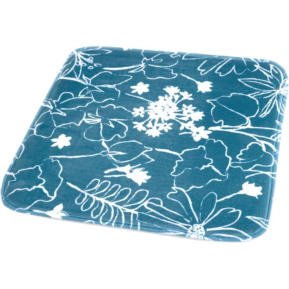 Коврик для туалета Вуаль ADB23126 45x45 см цвет синий Santreyd STLM-2183162 - Вид №2