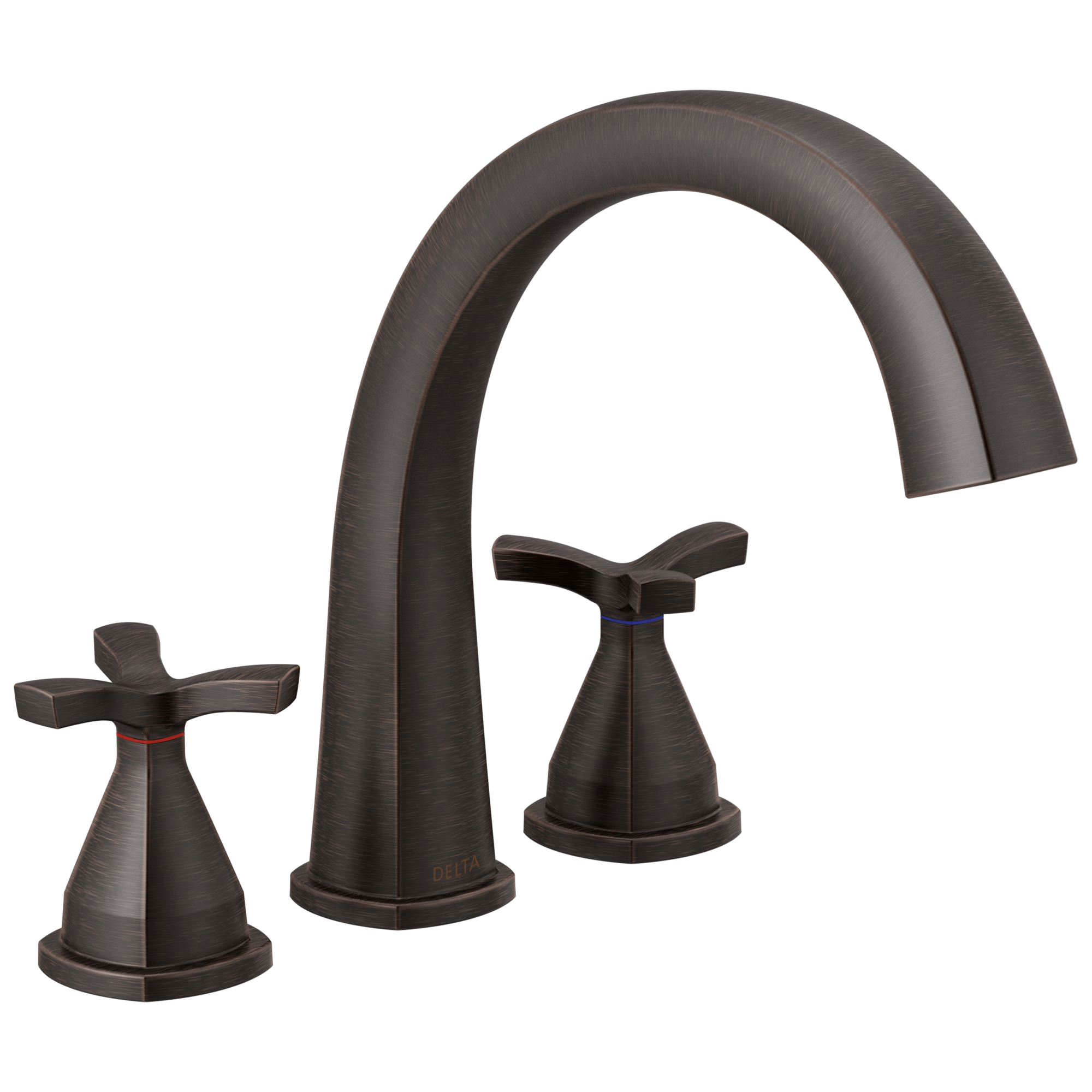T27776-RB Отделка римской ванны с тремя отверстиями Delta Faucet Stryke Венецианская бронза 