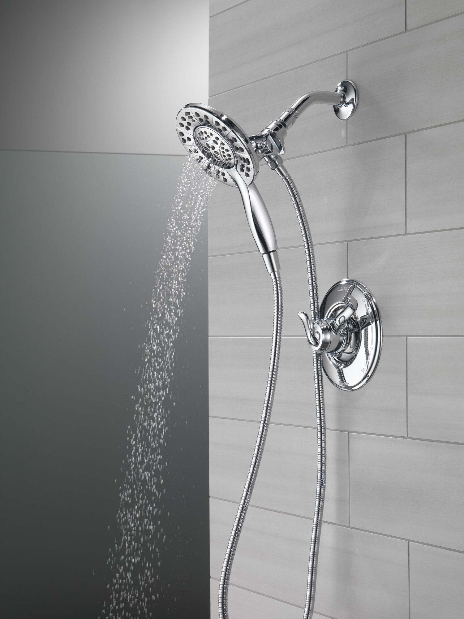 T17294-I Облицовка для душа Monitor® серии 17 с In2ition® Delta Faucet Linden Хром  - Вид №10