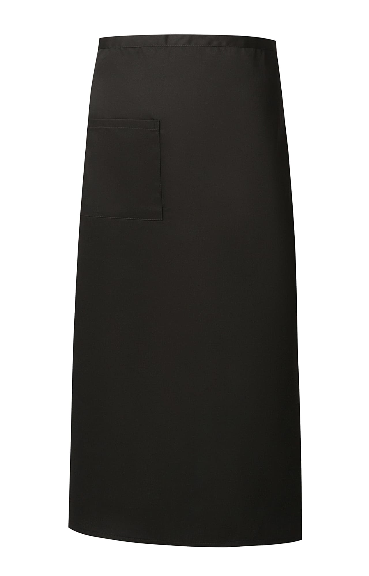 60133 Фартук удлиненный black (черный) HORECA  Одежда для официантов  размер 