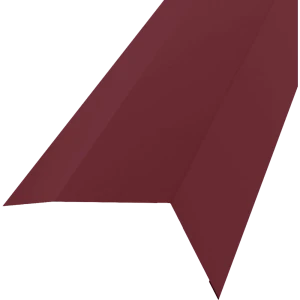 Планка карнизная 100x65 мм 2 м 0.4 мм RAL 3005 красный 84427762 STLM-2089384