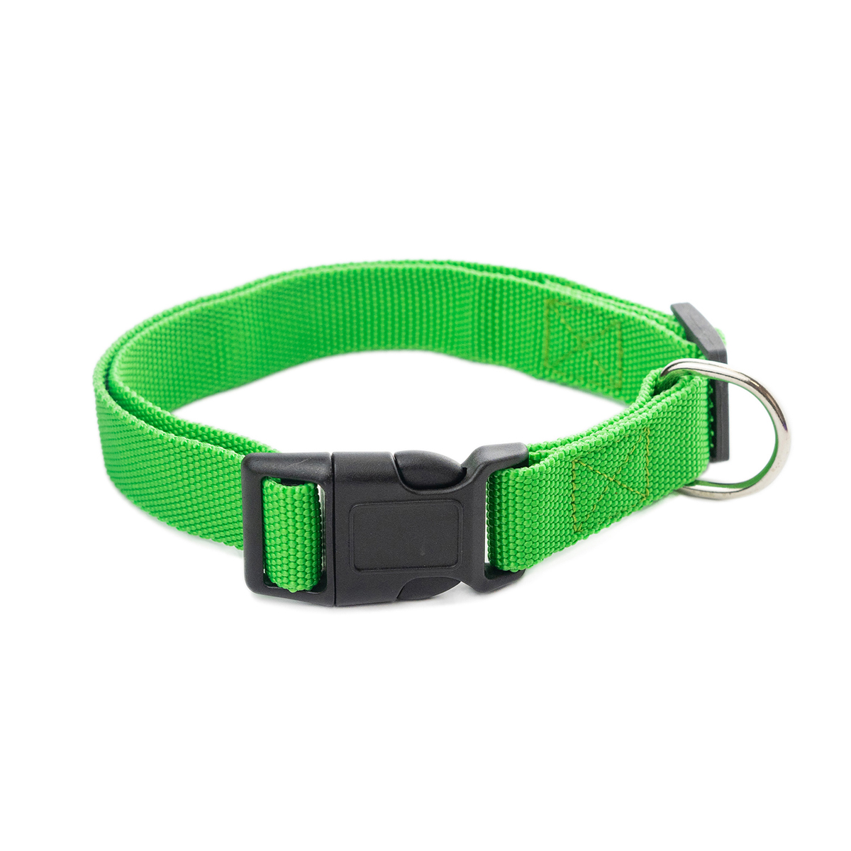 ПР0056295 Ошейник для собак Спорт 25х400-650мм усиленный, зеленый ХОРОШКА 
