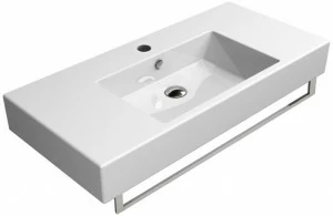 8951111 Накладная раковина на столешницу  овальная GSI ceramica Kube