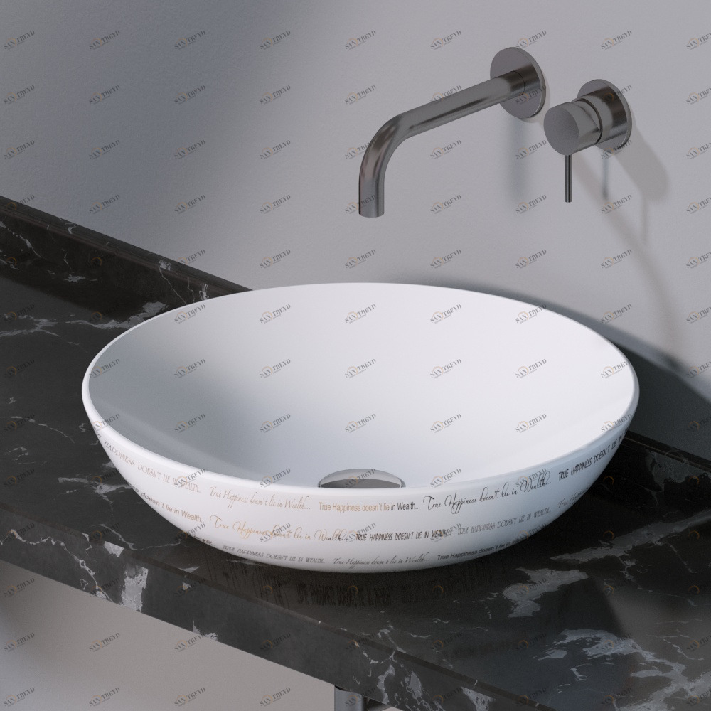 L241420G Накладная раковина на столешницу  круглая A. e T. Italia THIN AeT ITALIA