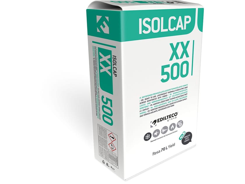 Предварительно смешанный для теплоизоляционной стяжки EDILTECO Group Isolcap ARCH-00108875