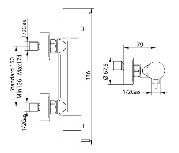 254420SNCOSF Смеситель Bandini Coco Santreyd - Вид №1