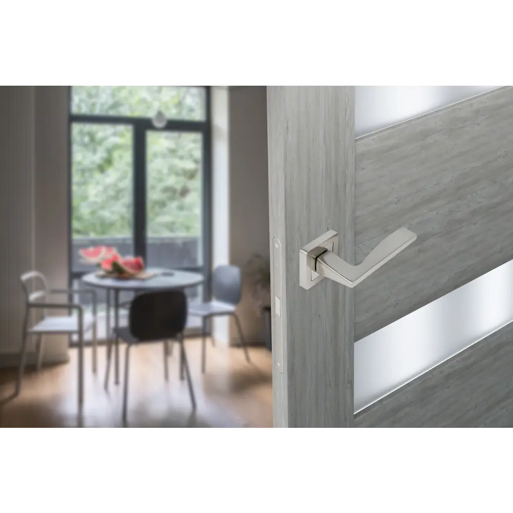 EDSON Дверные ручки EDS-142H-Q1 в стильном никелевом исполнении 85168731 STLM-0059352 - Вид №7