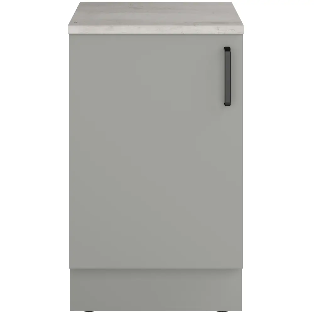 Кухонный шкаф напольный Нарбус 50x85.2x60 см ЛДСП цвет серый Santreyd STLM-2084065 - Вид №3